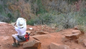 PICTURES/Boynton Canyon Trail/t_Sharon at Trail End.JPG